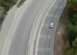 Film sahnelerini aratmayan operasyon! O anlar drone ile görüntülendi: 20 kilogram metamfetamin ele geçirildi
