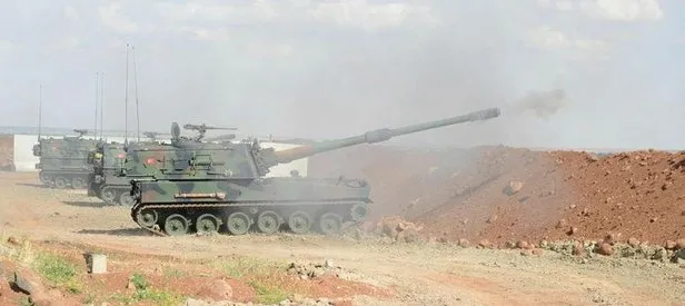 Türkiye Afrin’de YPG’yi bombaladı
