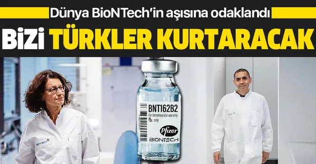 Dünya BioNTech’in kurucusu Uğur Şahin ve Özlem Türeci’nin bulduğu Corona aşısına odaklandı
