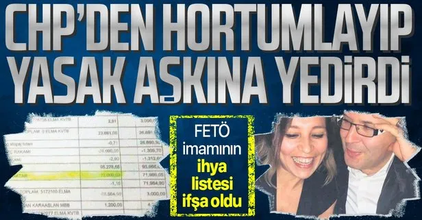 SON DAKİKA: FETÖ imamı Erkan Karaarslan CHP’li belediyelerden hortumladığı paraları sevgilisine yedirdi
