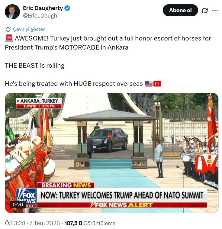 Dünya bu karşılamayı konuşuyor! Başkan Erdoğan ve Trump'tan samimi diyalog-5