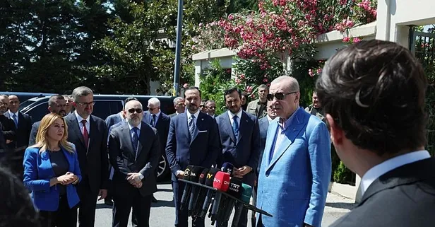 Başkan Erdoğan'dan müzakere açıklaması: "Putin ve Trump'la görüşeceğim"