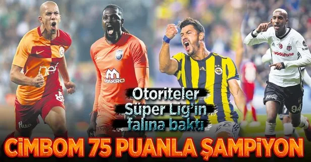 Cimbom 75 puanla şampiyon