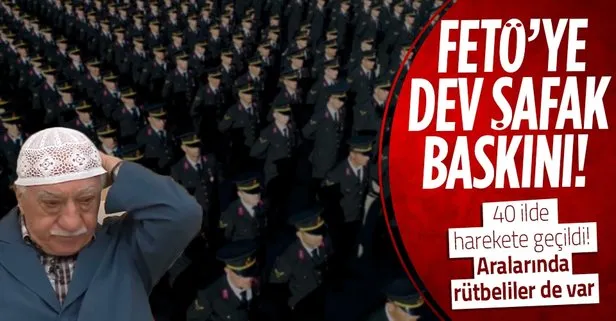 İzmir'de FETÖ operasyonu