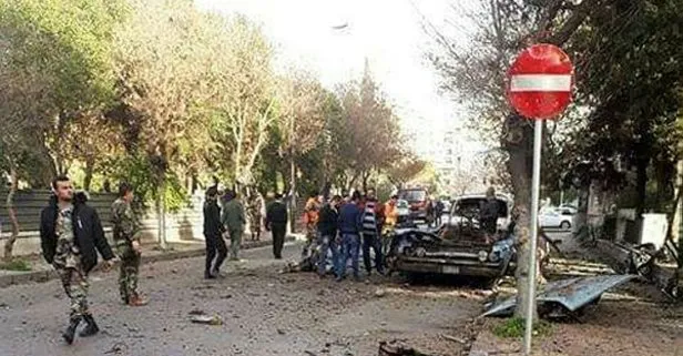 Son dakika... Şam’da Rusya Büyükelçiği yakınlarında patlama