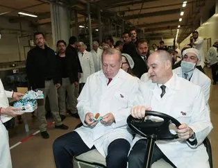 Başkan Erdoğan’dan o fabrikaya ziyaret