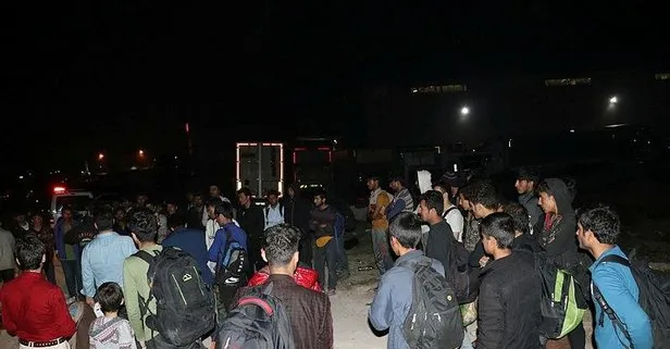 Son dakika: Adana’da 50 düzensiz göçmen yakalandı