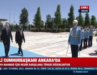 Başkan Erdoğan Şeyh Mahmud ile görüştü