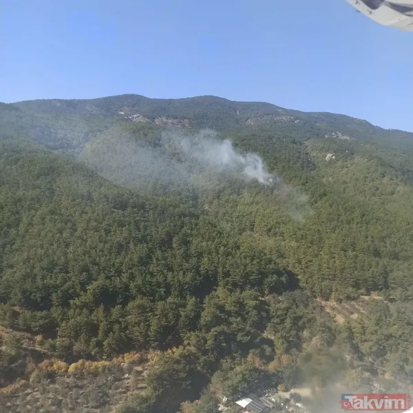 SON DAKİKA: Kazdağları'nda orman yangını! 3 saatlik müdahaleyle kontrol altına alındı - 15