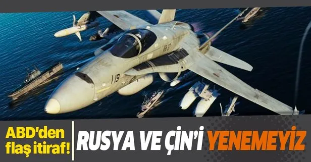 ABD’den flaş itiraf: Bu savaş uçağı pilotlarıyla Rusya ve Çin’i yenemezsiniz!