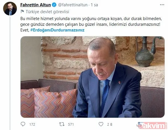 Türkiye, Başkan Erdoğan'ın yanında! Mussolini kırıntısı Draghi'ye tokat gibi cevap: #ErdoğanıDurduramazsınız