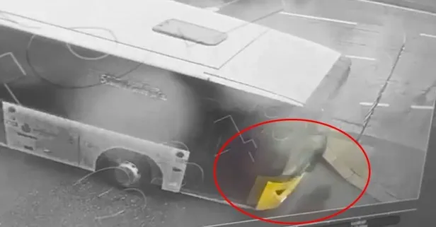 Beşiktaş’taki İETT kazası kamerada! Şoför tutuklandı