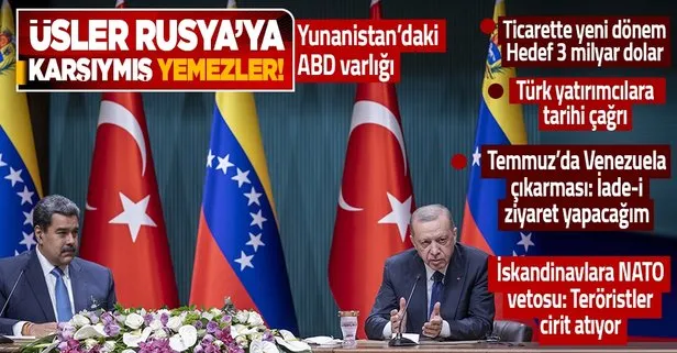 Son dakika: Başkan Erdoğan ve Venezuela Devlet Başkanı Maduro’dan önemli açıklamalar
