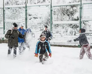 2 şehirde okullara kar tatili!
