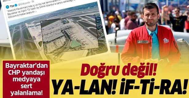 Selçuk Bayraktar’dan CHP yandaşı medyanın yalan haberine sert tepki!