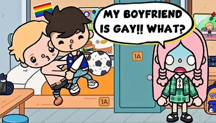 Sapkınların yeni adresi çocuk oyunları! Sözde 'Öğretmen Onaylı' Toca Boca oyununda LGBT izleri! Tehlike büyük milyonlarca kez indirildi-5