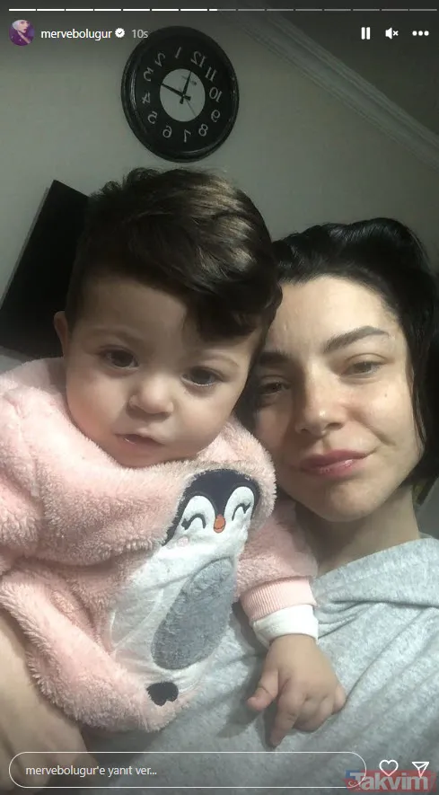 Merve Boluğur'dan anneler gününde duygusal paylaşım! "Rujum nasıl? Berbat mı?" dedi o kareleri paylaştı - 23