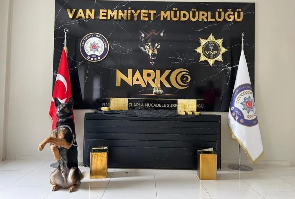 Van’da 56 kilo uyuşturucu ele geçirildi