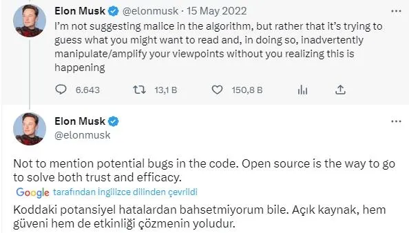 1679090078449.jpeg Twitter algoritması üzerinden manipülasyon oyununu takvim.com.tr gündeme getirmişti! Elon Musk harekete geçti: Düzelteceğiz-6