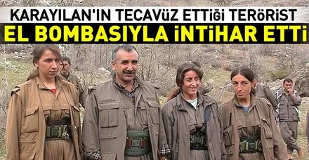Murat Karayılan'ın tecavüz ettiği kadın terörist el bombasıyla intihar etti!