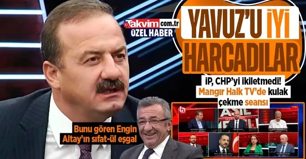 İYİ Parti, Yavuz Ağıralioğlu’nu CHP’nin fonladığı Halk TV’de harcadı! Engin Altay’ın çağrısı sonrası kulağını çektiler