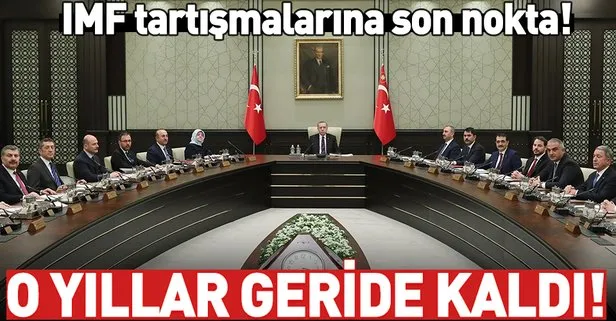 Cumhurbaşkanlığı'ndan IMF açıklaması: O yıllar geride kaldı