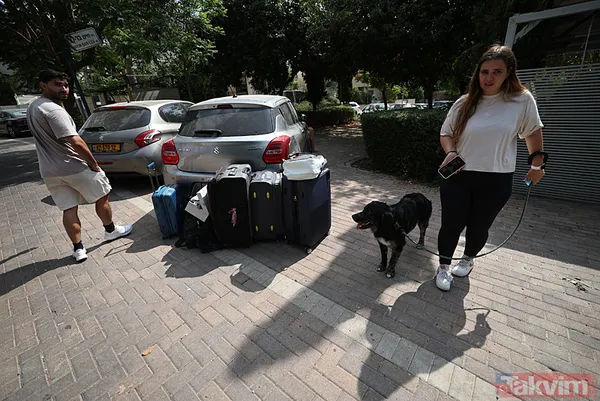 Siyonistler tası tarağı toplayıp kaçıyor! A Haber İsrail Tel Aviv'deki yıkımı görüntüledi... Binalar enkaza, araçlar hurda yığınına döndü - 10