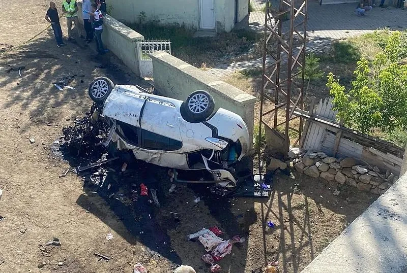 Erzurum’dan feci kaza!