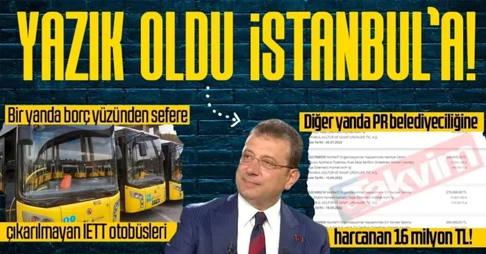 CHP'li İBB'nin ulaşım rezaleti: İETT otobüslerindeki sefer iptalleri ve arızalar İstanbulluları bezdirdi-13
