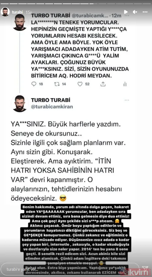 Acun Ilıcalı'ya ağzını geleni söyledi tek tek hedef aldı! +18 fotoğrafları elden ele yayılan Survivor Turabi Çamkıran bombaladı - 26