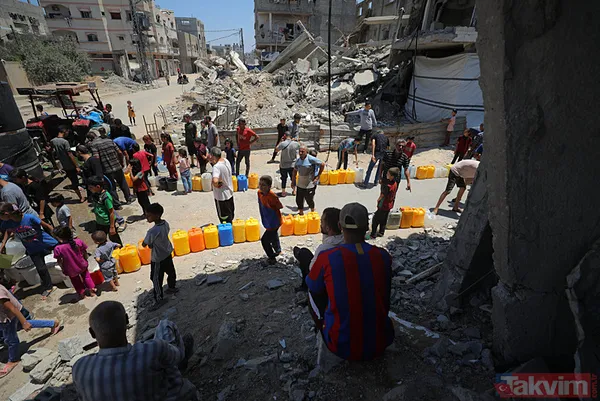 İnsanlık utansın! Soykırımcı terör devleti İsrail Gazze'de bir milyon çocuğu aç bırakıyor: Gazze Şeridi toplu ölümlerin eşiğinde - 20