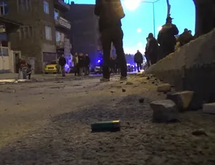 Taş, sopa, pompalı tüfek... Adeta savaş alanı