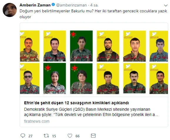 Kemal Kılıçdaroğlu'nun Londra'da poz verdiği Amberin Zaman'dan skandal! Teröristbaşı Mazlum Kobani ile birlikte Türkiye'yi suçladı-10