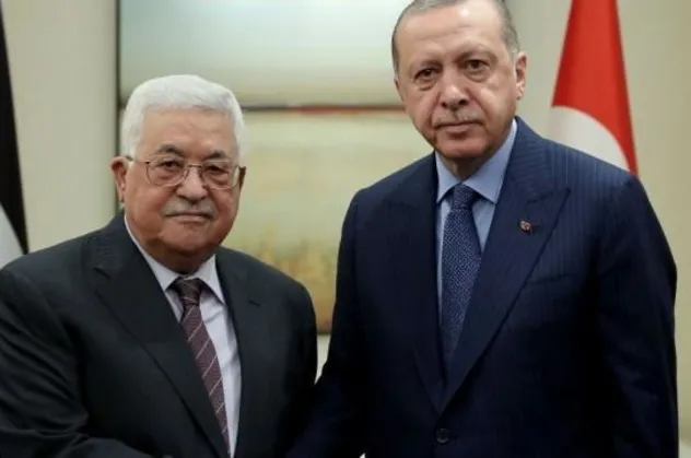 Başkan Erdoğan'dan Abbas'a destek telefonu