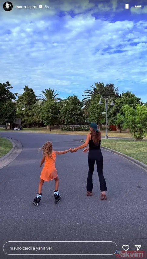 Rüzgar terse döndü! Icardi yeni aşkı ve kızlarını paylaştı! Wanda Nara ile arasında geçenleri bir bir açıkladı - 4