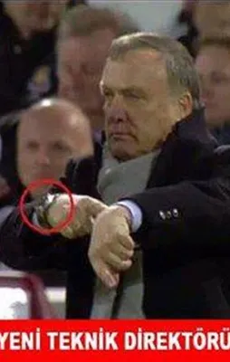 F.Bahçe'nin çılgın hocası Dick Advocaat caps'leri