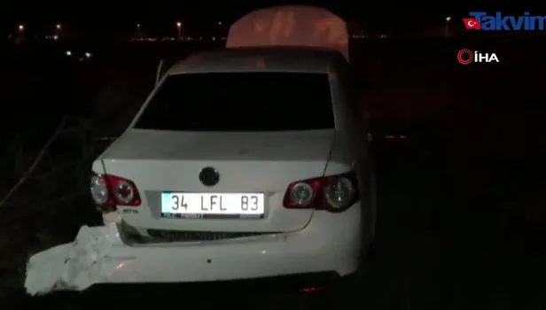 Hatalı sollama kazaya neden oldu, 2 yaralı