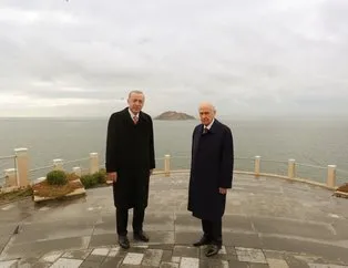Başkan Erdoğan ve MHP Genel Başkanı Bahçeli, Demokrasi ve Özgürlükler Adası’nı gezdi! İşte tarihi günden tarihi kareler