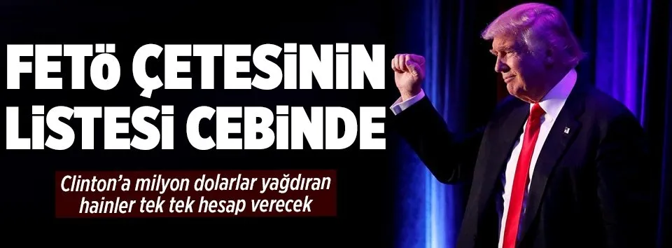 FETÖ çetesinin listesi cebinde
