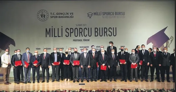Milli sporculara %100 eğitim bursu