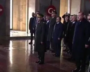 Atatürk Anıtkabir’de anıldı