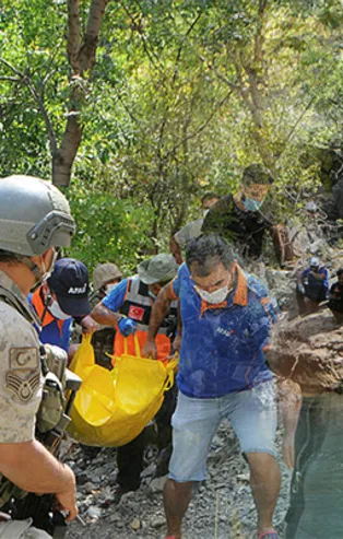 Munzur Çayı'nda kayıp bir kardeş bulundu