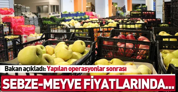 Ticaret Bakanı Pekcan açıkladı: Fiyatlarda ciddi düşüşler görülmeye başlandı