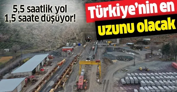 Türkiye’nin en uzunu olacak! İki şehir arasındaki 5,5 saatlik yol 1,5 saate düşüyor