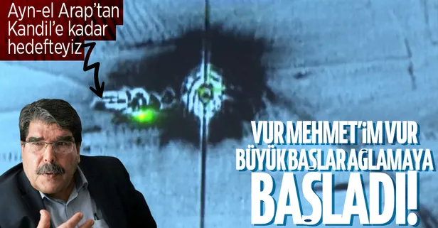PYD'nin sözde lideri Salih Müslim Pençe - Kılıç operasyonunun ardından dünyadan yardım dilendi: Ayn-el Arab'tan Kandil'e kadar hedefteyiz!