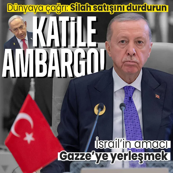 Filistin için kritik zirve | Başkan Erdoğandan Riyaddaki Olağanüstü İslam Zirvesinde önemli açıklamalar