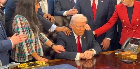 Oval Ofis'te Evanjelik ayini: Trump için göksel bilgelik istediler-2