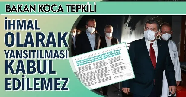 Bakan Koca’dan Gaziantep’teki patlamaya ilişkin açıklama: Hastaneleri bilgilendirmenin ’ihmal’ olarak yansıtılması kabul edilemez