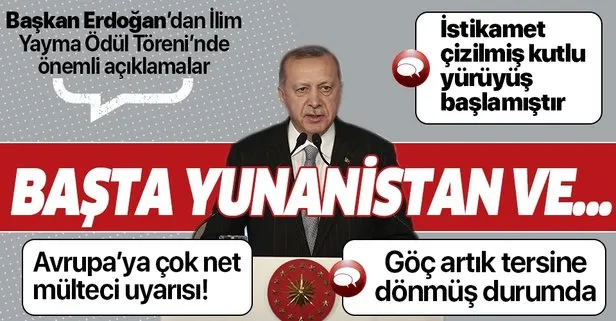 Başkan Erdoğan’dan Avrupa’ya çok net İdlib uyarısı!