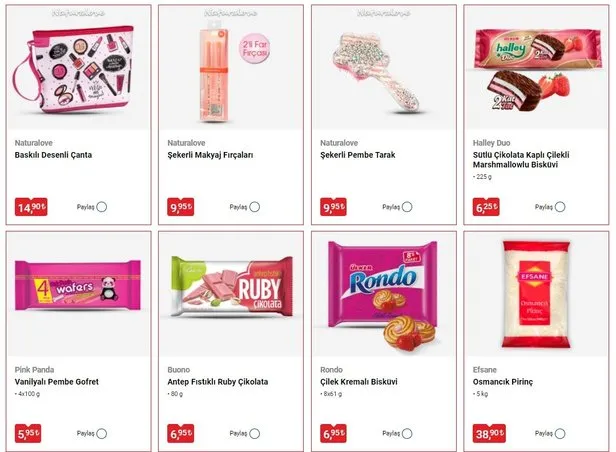 BİM 2 Şubat 2021 Salı aktüel kataloğunda neler var? Yiyecek ve iç giyim